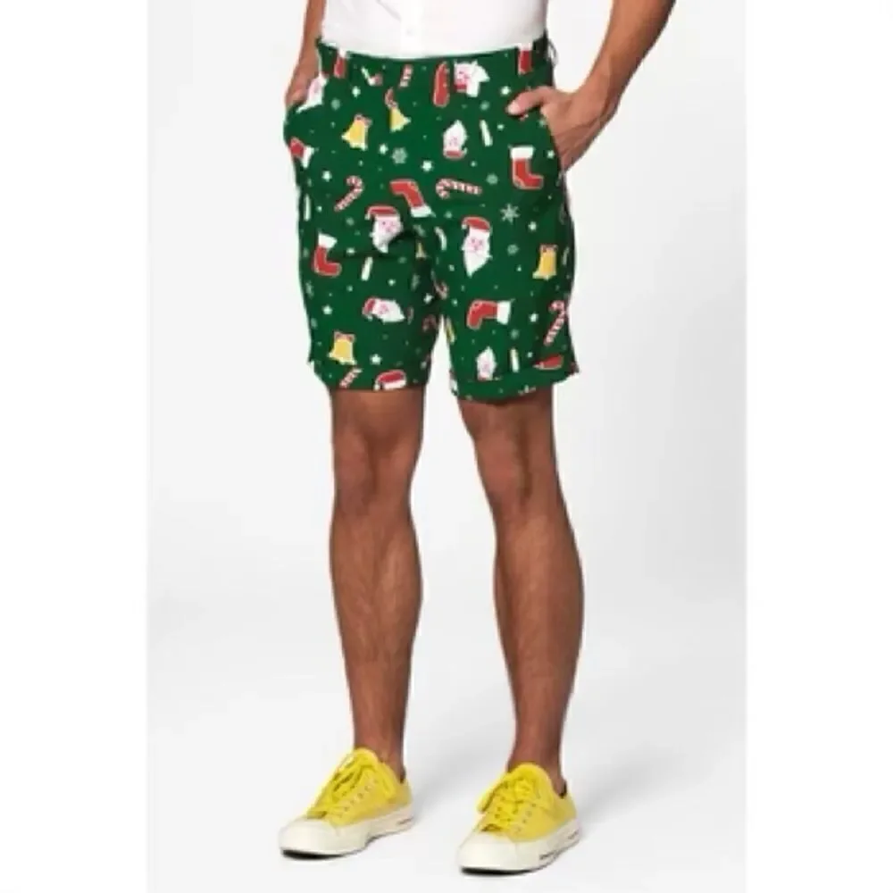 NIB Size 42 OppoSuits Santa Boss Summer Suit Festive Holiday 3-Piece Outfit